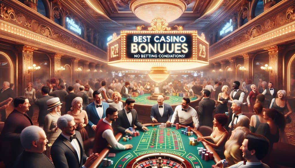 Najbolji casino bonusi bez uvjeta klađenja