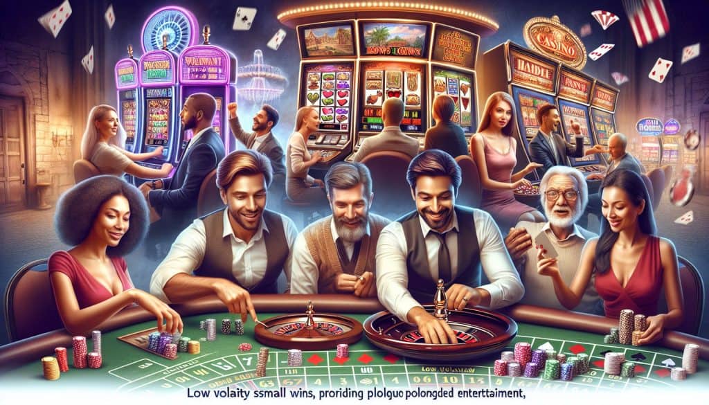 Najbolje casino igre s niskom volatilnošću