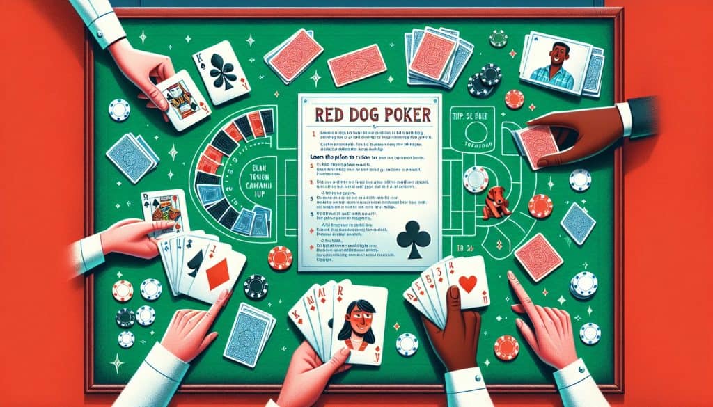 Kako igrati red dog poker